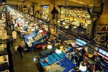 Full-Day Culinary Tour of Seoul Including Noryangjin Fish Market and Korean BBQ Dinner