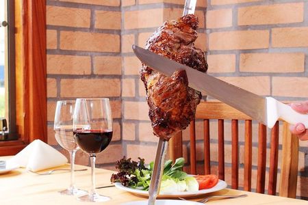 All-You-Can-Eat Brazilian Churrascaria in Rio de Janeiro with Transfer