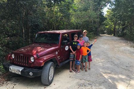 Jungle Jeep Adventure to Mayan Caves, Cenote and Snorkel