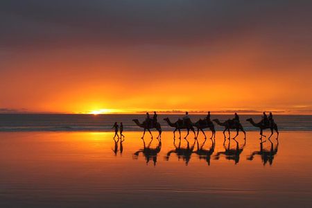 From Taghazoute : 2 Hours Agadir Camel Ride With Transfers and Tea Break