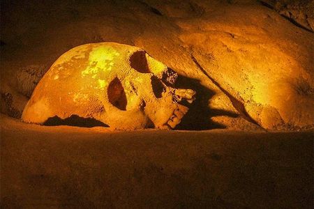 Actun Tunichil Muknal (ATM Cave)From Belize City
