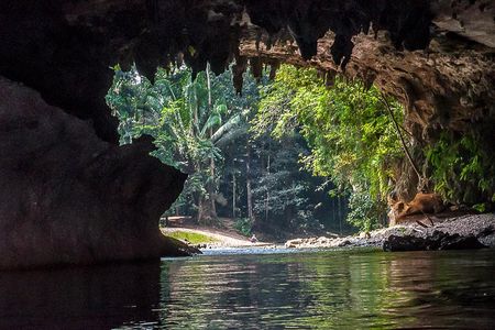 Altun Ha Cave Tubing and Zip line Tours from San Pedro Ambergris Caye