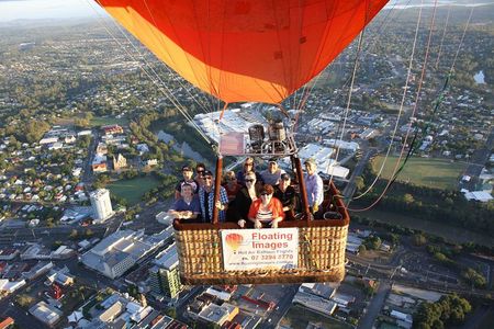 Brisbane's closest Hot Air Balloon Flights - City & Country views - 1 hr flight!