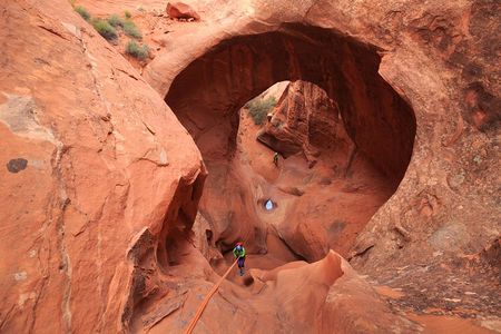 Moab Robber's Roost Canyoneering Adventure