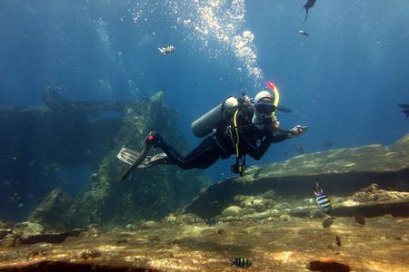 Try Scuba Diving at Tulamben Shipwreck
