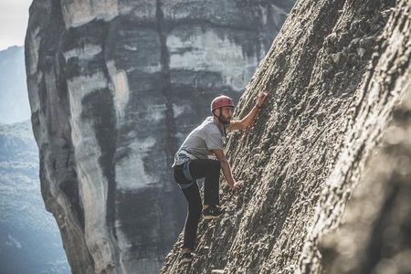 Meteora Rock Climbing Introduction - Optional pick up Trikala Kalambaka Kastraki