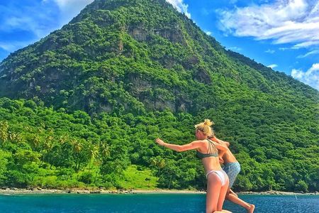 Private Custom Coastal Cruise St. Lucia Full Day