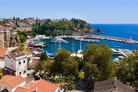 Antalya: City Tour with Boat Trip, Old Town & Waterfalls