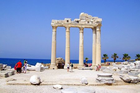 Alanya to Aspendos, Kursunlu Waterfalls and City of Side Tour