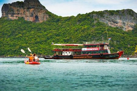 Samui Island Tour to Angthong Marine Park by Big Boat with Kayaking