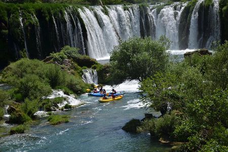 Kayaking at Zrmanja River, with optional transfer from Zadar