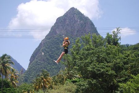 St. Lucia Morne Coubaril Estate Zipline Experience