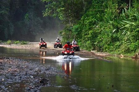 The King's Full-Day ATV Adventure - Rainforest Waterfalls, Villages, Rivers