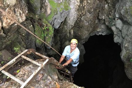 Caving tour ( stalactites-stalagmites) & hiking at national park 