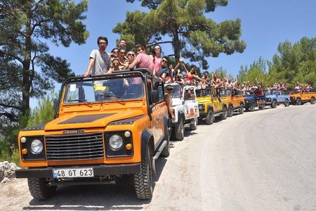 4X4 Off-Road Jeep Safari; Jesus Beach, Waterfall, from Marmaris