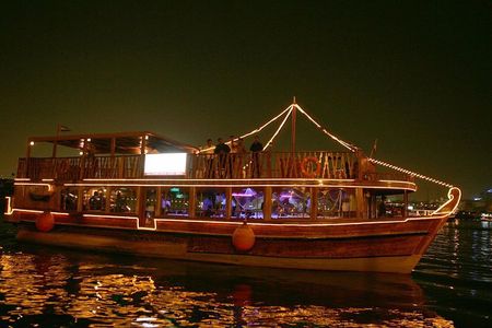 Dubai Dhow Cruise Dinner in Creek