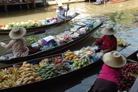 Half-Day Damnoen Saduak Floating Market Small Group Tour