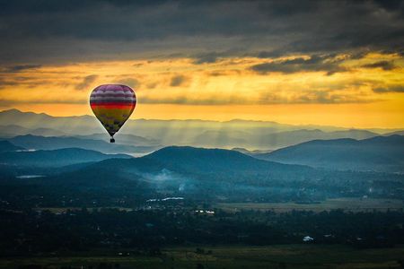 Chiang Mai Sunrise Balloon Flight and Luxury Spa Day