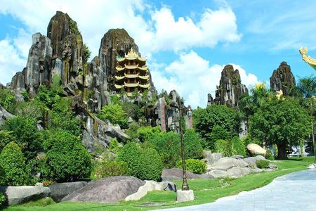 Marble Mountain one day tour depart from Hoi An