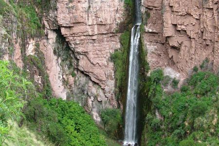 Private Perolniyoc waterfall and Raqaypata Trek from cusco