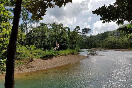 Maya Sites, Kayaking, Zipline Private Tour