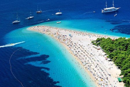4 Islands Tour from Split to Zlatni Rat, Hvar & Pakleni Islands