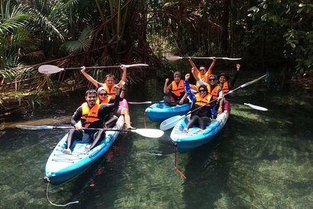 Kayaking in Hidden Freshwater Lagoon, Unseen Krabi Trip