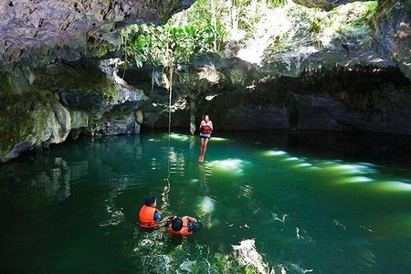 Jungle Jeep Adventure to Mayan Caves, Cenote and Snorkel