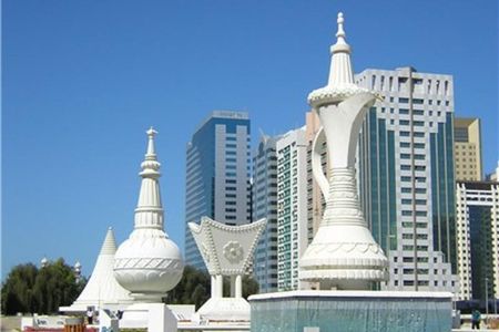 Abu Dubai City Tour and Dubai Marina Cruise Dinner