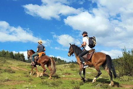 Horseback Riding Temple of the Moom in Cusco