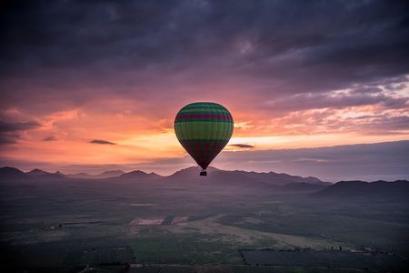 1-Hour VIP Morning Hot Air Balloon Flight from Marrakech with Breakfast