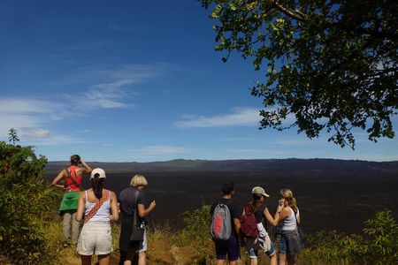 Hiking Day Trip to Sierra Negra Volcano Galapagos