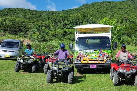 Jungle Bikes ATV Tour in St Kitts