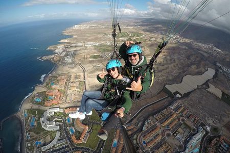 Paragliding Tandem Flight over Costa Adeje with FREE pick up!!!