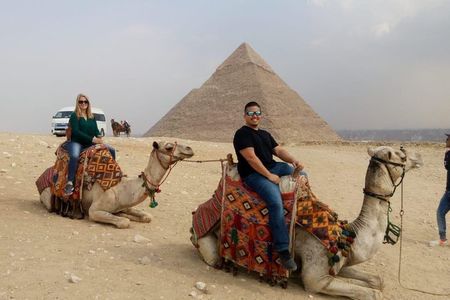 Cairo : Giza Pyramids ,Sakkara & Memphis Private Full Day Tour