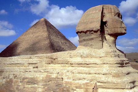 Private Full Day Tour to Giza Pyramids, Sphinx & Valley Temple Included ATV Ride