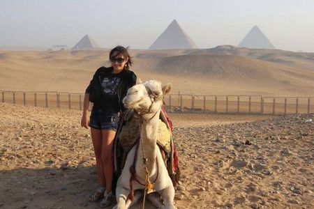 Camel Ride Sunsite around the Giza Pyramids Desert
