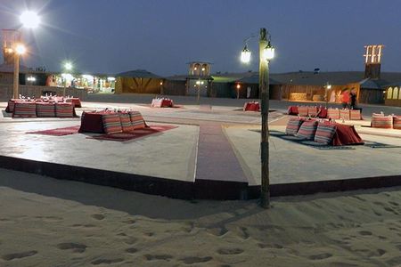 Dubai Desert Safari with Camel Ride, Show, BBQ and Transfers