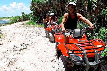 ATV Seashore + Cenote Combo: Mezcalitos & Mayan Cenote Experience