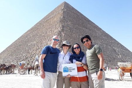 Discover Pyramids of Giza, Camel Riding, Saqqara, Memphis and Dahshur with Lunch