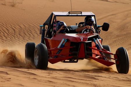 Dunes Buggy Drive In Red Desert Dubai
