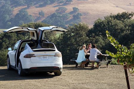 Private Santa Barbara Wine Tour for 2 via Tesla X