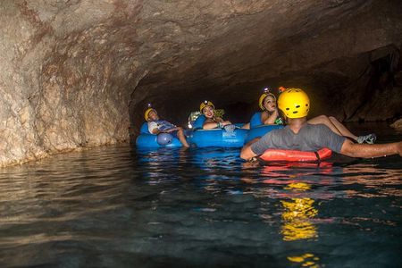  Xunantunich Cave Tubing and Zip line from Ambergris caye