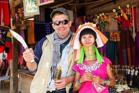 Chiang Rai in a Day: White Temple, Golden Triangle, Boat Ride to Laos, Long Neck