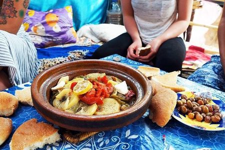 Lunch in the Atlas Mountain & Sunset & Dinner in Desert Agafay 