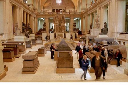 The Egyptian Museum Cairo half day tour 
