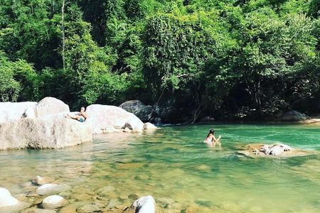 Hidden Hon Ba Nature Reserve Motorcycle Tour BBQ,Beer,Waterfall