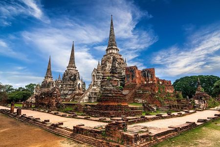 Ayutthaya Temples Tour from Bangkok with Grand Pearl River Cruise