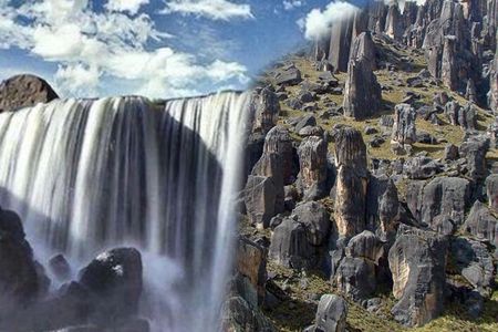 Pillones Waterfall and Stone Forest of Imata (exclusive)