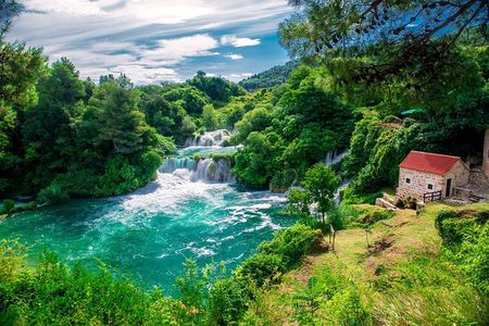 Krka Waterfalls Tour from Split with Boat Ride & Swimming 